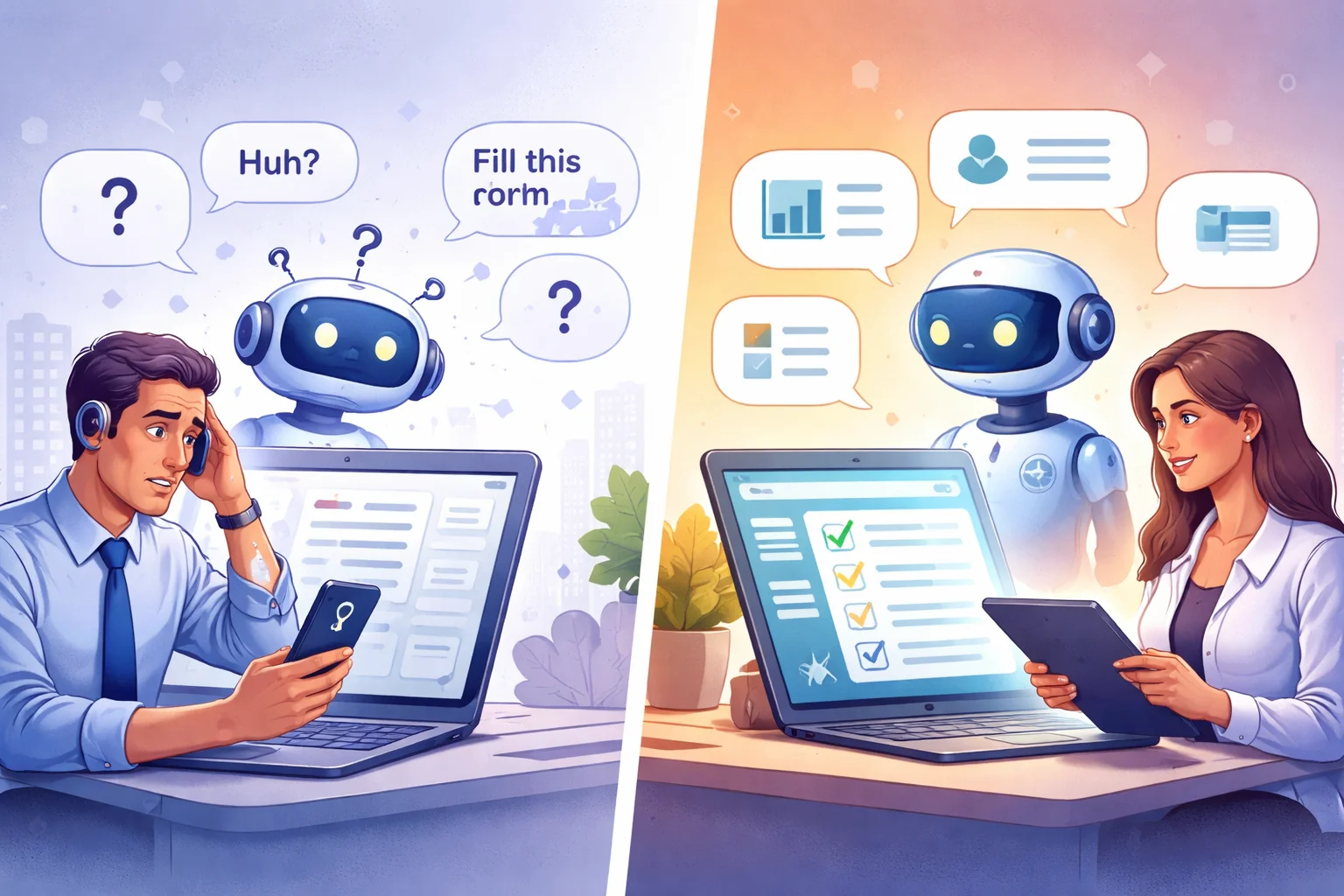 10 différences entre un chatbot gadget et un assistant IA vraiment utile